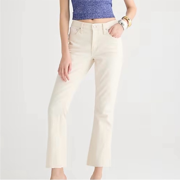 J. Crew Denim - J. Crew Demi-Boot Crop Jean size 28P